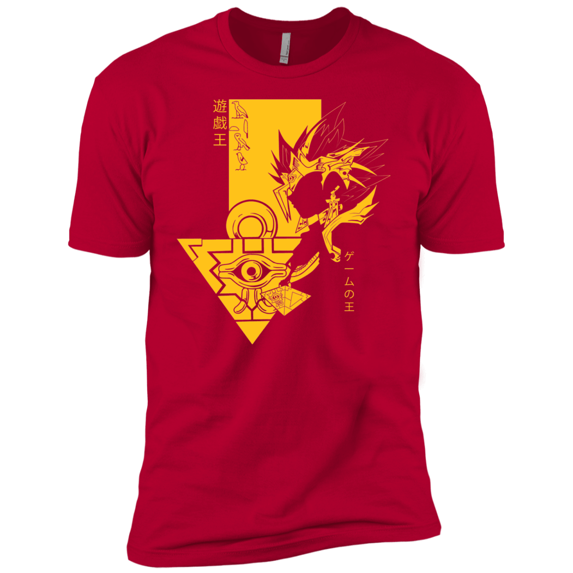 T-Shirts Red / YXS Profile - Pharaoh Atem Boys Premium T-Shirt