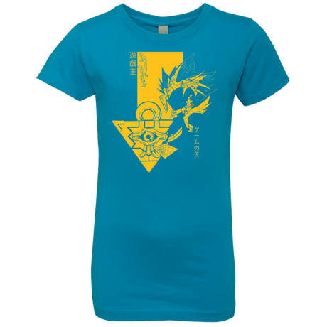 T-Shirts Turquoise / YXS Profile - Pharaoh Atem Girls Premium T-Shirt