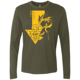 T-Shirts Military Green / S Profile - Pharaoh Atem Men's Premium Long Sleeve