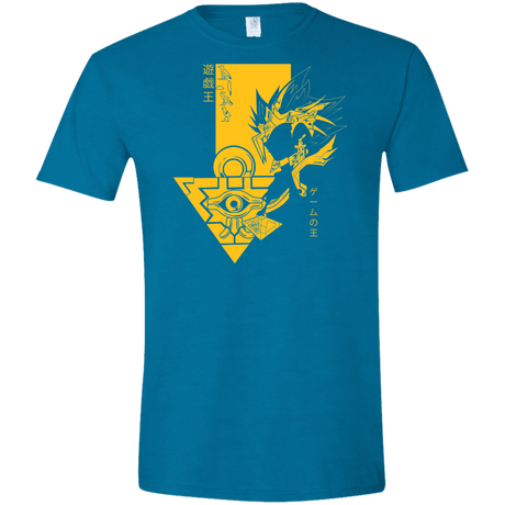 T-Shirts Antique Sapphire / S Profile - Pharaoh Atem Men's Semi-Fitted Softstyle