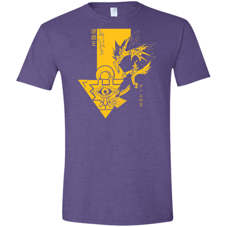 T-Shirts Heather Purple / S Profile - Pharaoh Atem Men's Semi-Fitted Softstyle