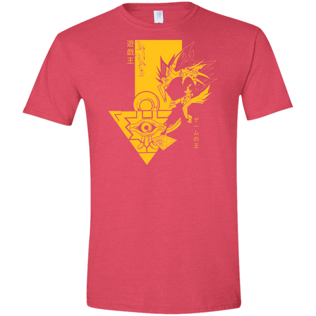 T-Shirts Heather Red / S Profile - Pharaoh Atem Men's Semi-Fitted Softstyle