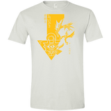 T-Shirts White / X-Small Profile - Pharaoh Atem Men's Semi-Fitted Softstyle
