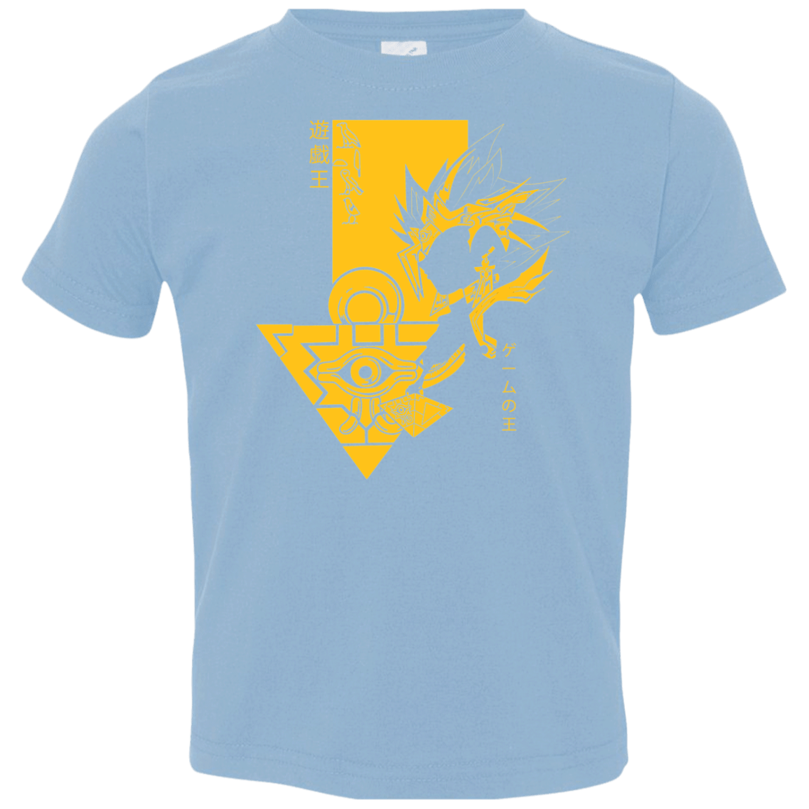 T-Shirts Light Blue / 2T Profile - Pharaoh Atem Toddler Premium T-Shirt