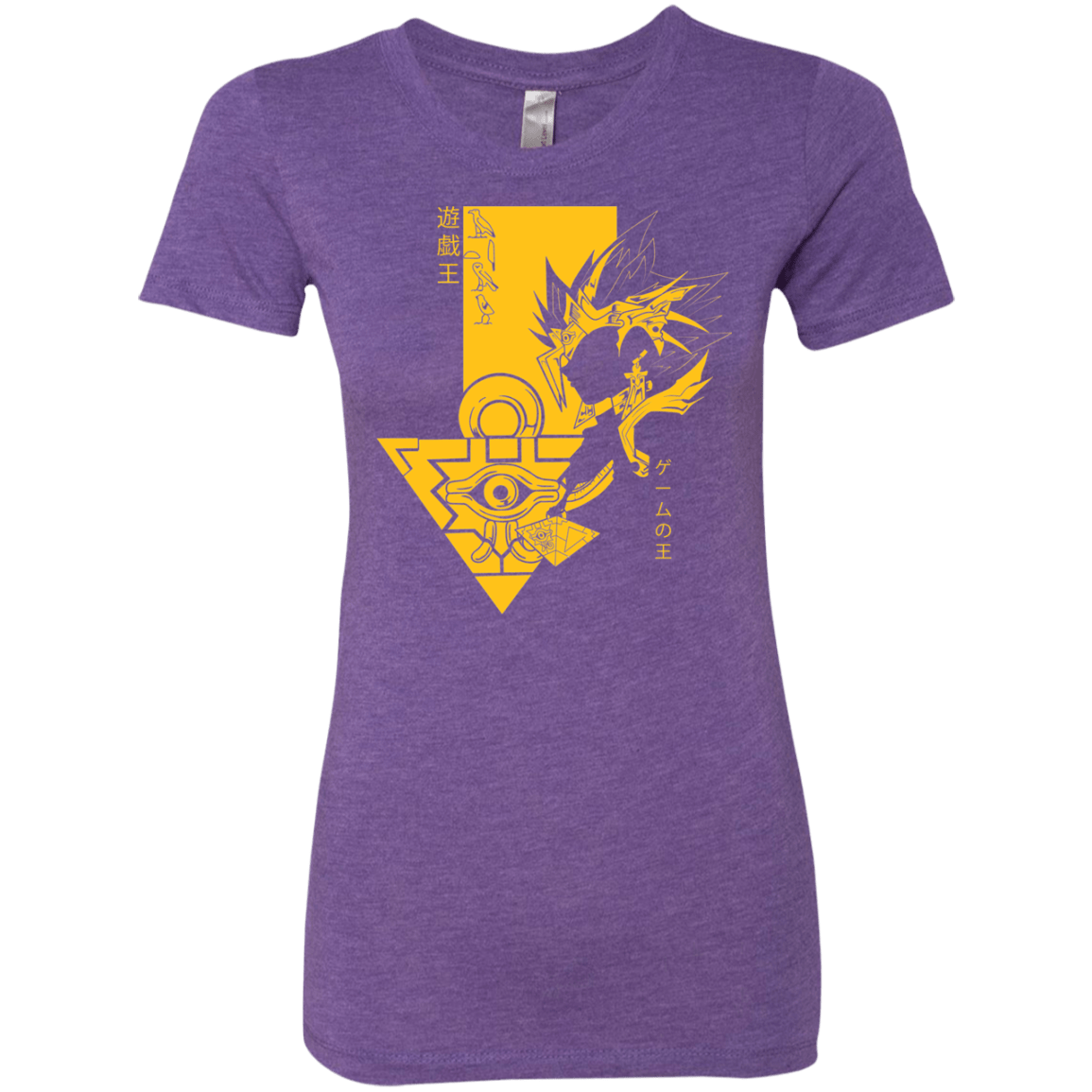 T-Shirts Purple Rush / S Profile - Pharaoh Atem Women's Triblend T-Shirt