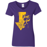 Profile - Pharaoh Atem Women's V-Neck T-Shirt