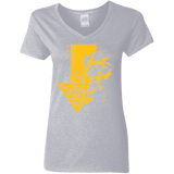 T-Shirts Sport Grey / S Profile - Pharaoh Atem Women's V-Neck T-Shirt