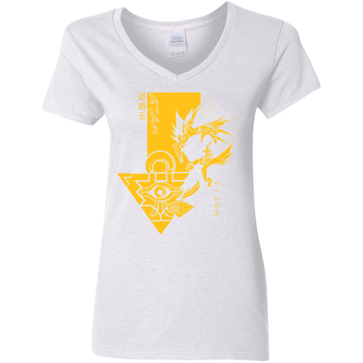 Profile - Pharaoh Atem Women's V-Neck T-Shirt