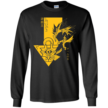 T-Shirts Black / YS Profile - Pharaoh Atem Youth Long Sleeve T-Shirt