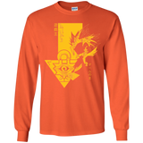T-Shirts Orange / YS Profile - Pharaoh Atem Youth Long Sleeve T-Shirt