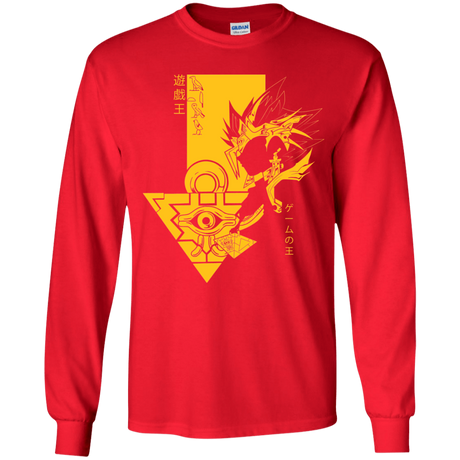 T-Shirts Red / YS Profile - Pharaoh Atem Youth Long Sleeve T-Shirt