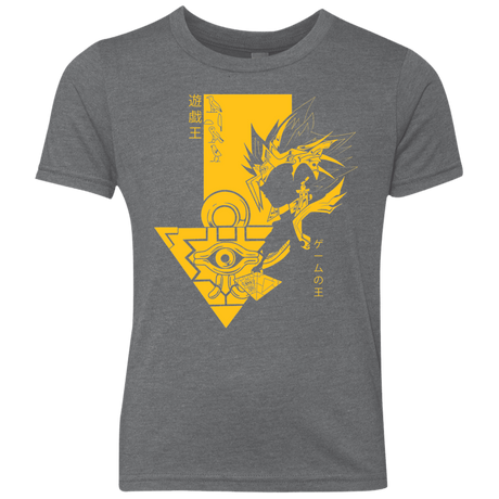 T-Shirts Premium Heather / YXS Profile - Pharaoh Atem Youth Triblend T-Shirt