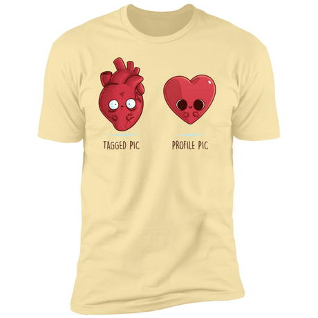 T-Shirts Banana Cream / S Profile Pic Men's Premium T-Shirt