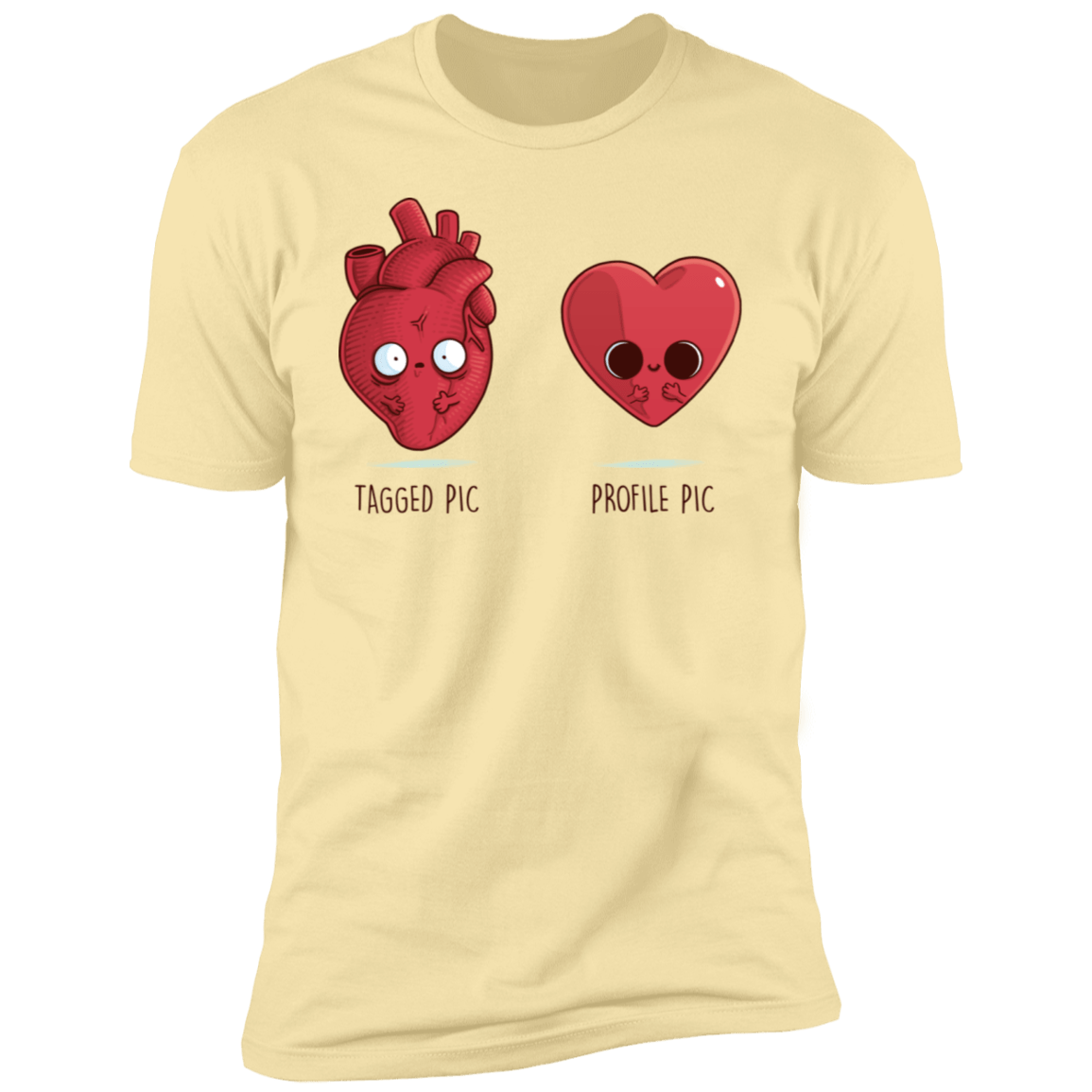 T-Shirts Banana Cream / S Profile Pic Men's Premium T-Shirt