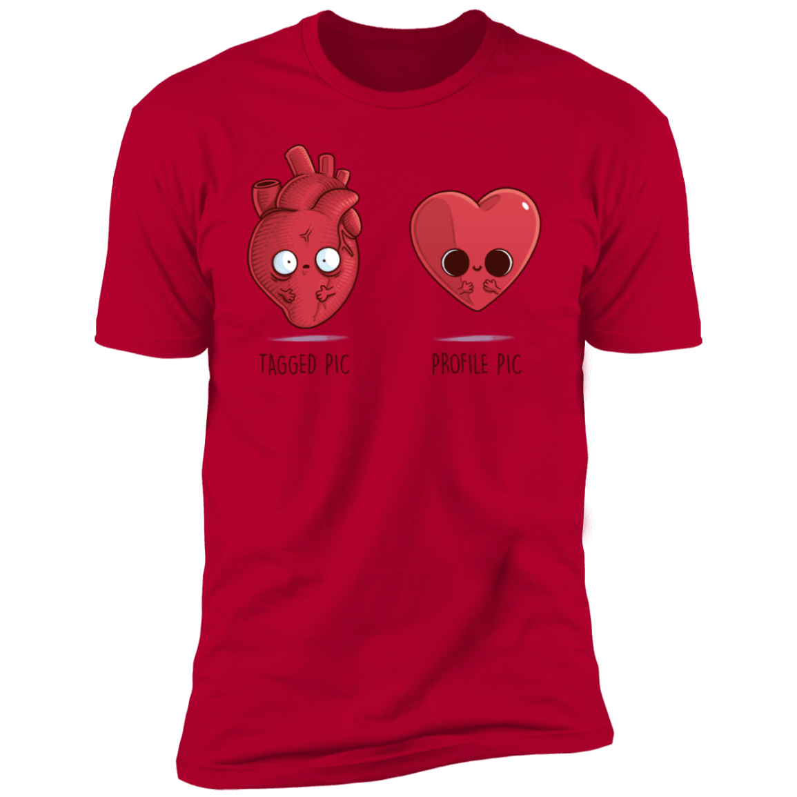 T-Shirts Red / S Profile Pic Men's Premium T-Shirt