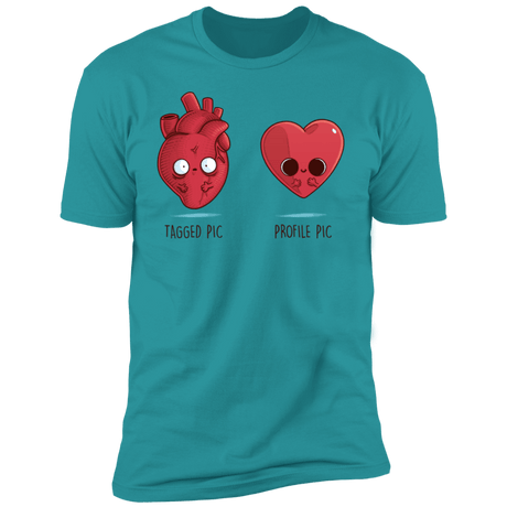 T-Shirts Tahiti Blue / S Profile Pic Men's Premium T-Shirt