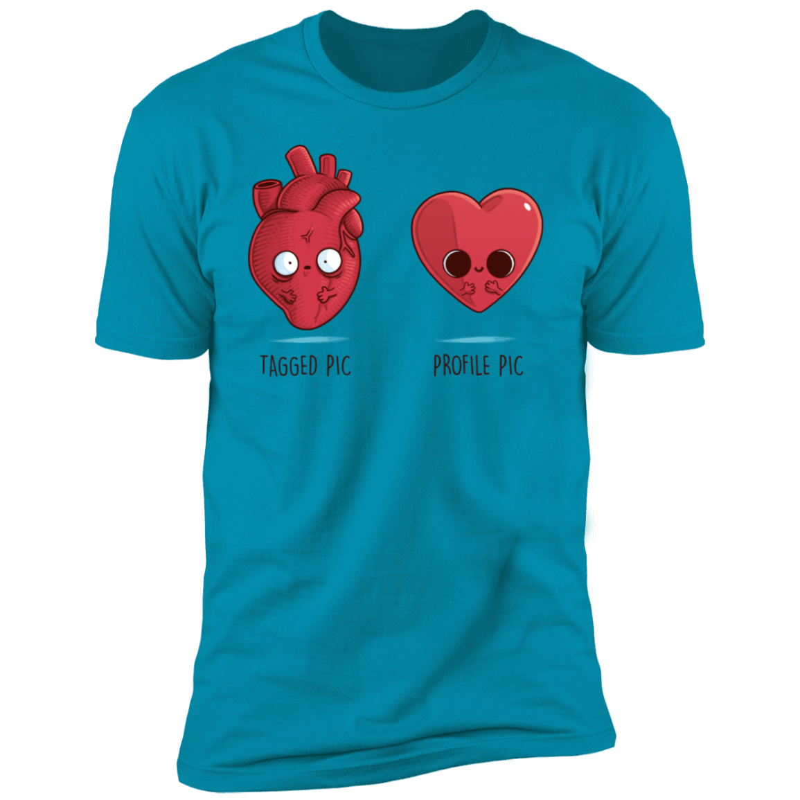 T-Shirts Turquoise / S Profile Pic Men's Premium T-Shirt