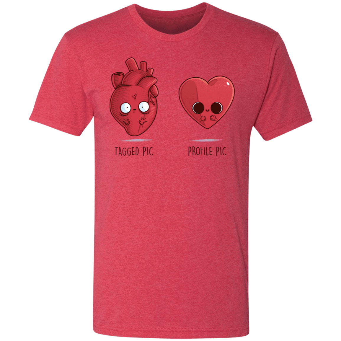 T-Shirts Vintage Red / S Profile Pic Men's Triblend T-Shirt