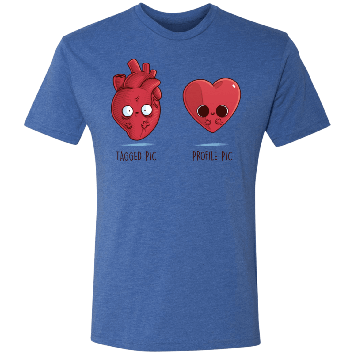 T-Shirts Vintage Royal / S Profile Pic Men's Triblend T-Shirt