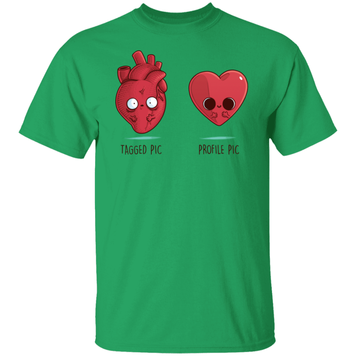 T-Shirts Irish Green / S Profile Pic T-Shirt