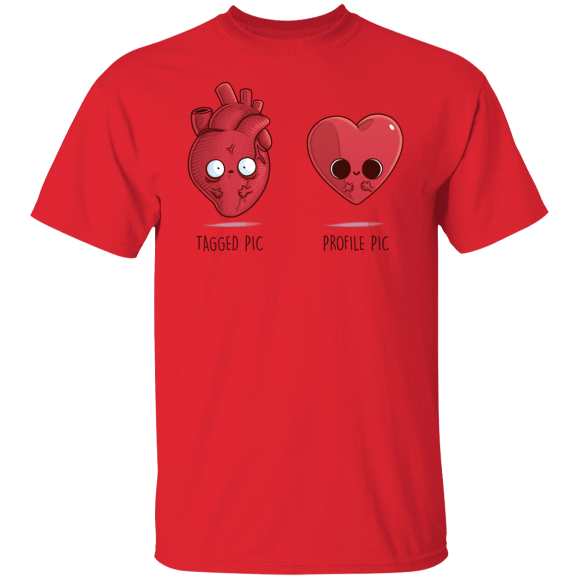 T-Shirts Red / S Profile Pic T-Shirt