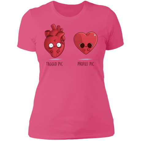T-Shirts Hot Pink / S Profile Pic Women's Premium T-Shirt