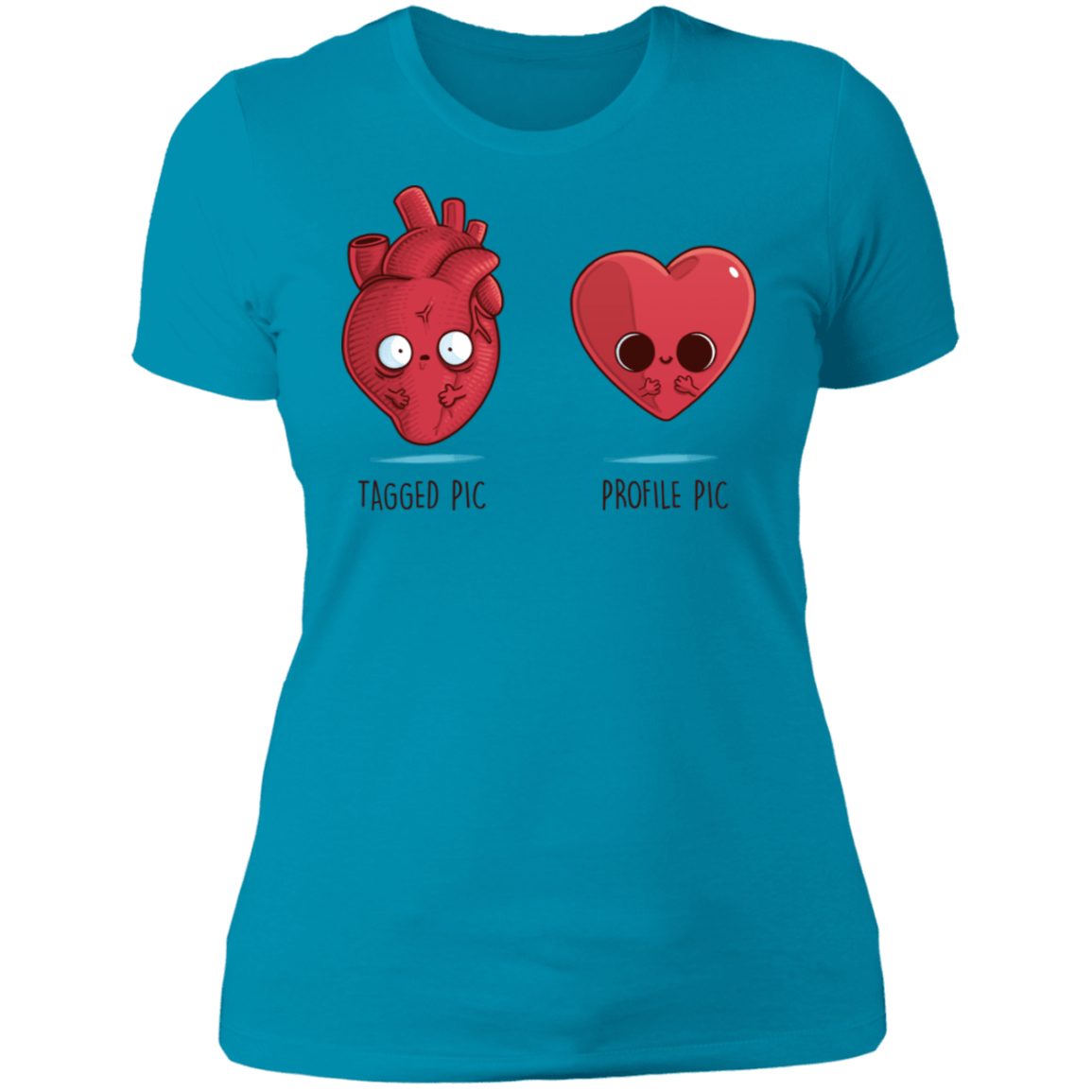 T-Shirts Turquoise / S Profile Pic Women's Premium T-Shirt