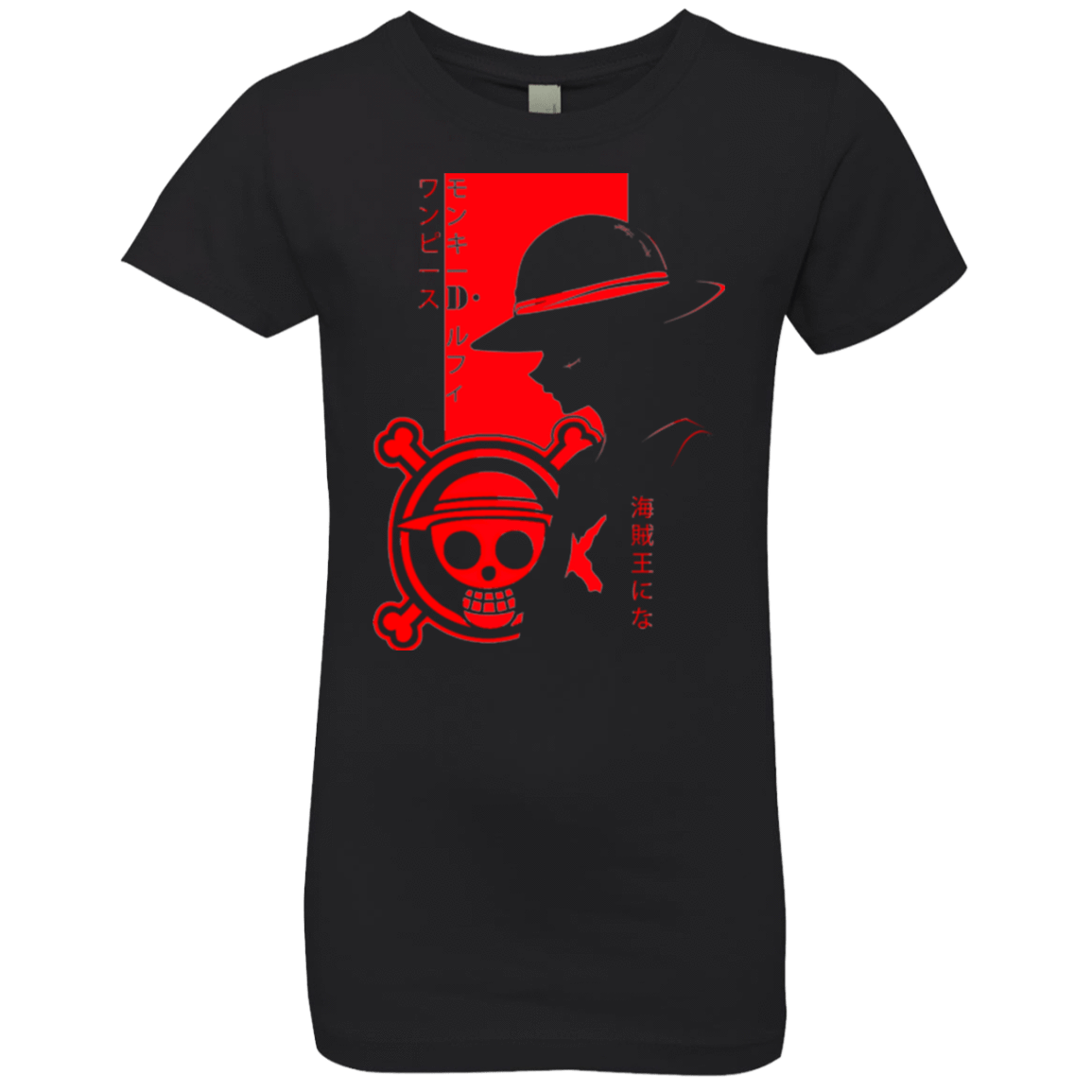 T-Shirts Black / YXS Profile - Pirate King Girls Premium T-Shirt