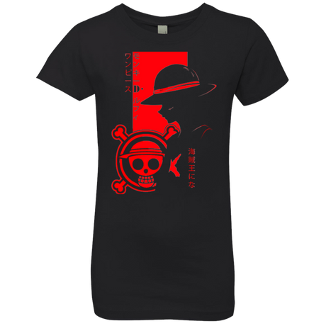 T-Shirts Black / YXS Profile - Pirate King Girls Premium T-Shirt