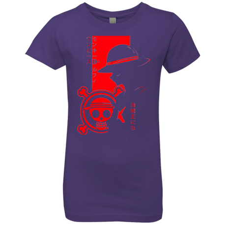 T-Shirts Purple Rush / YXS Profile - Pirate King Girls Premium T-Shirt