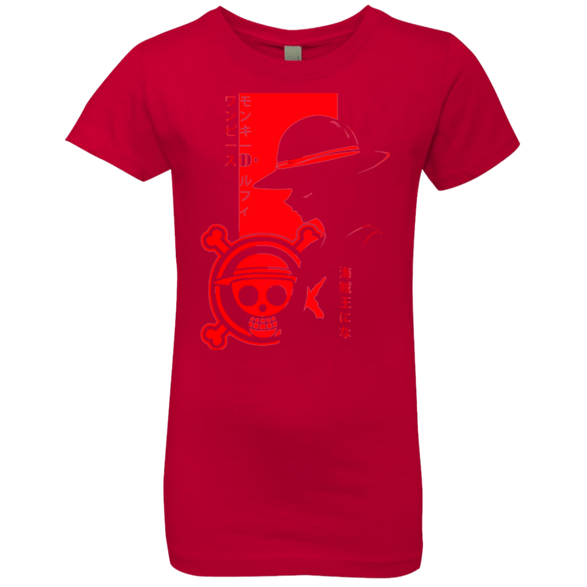 T-Shirts Red / YXS Profile - Pirate King Girls Premium T-Shirt