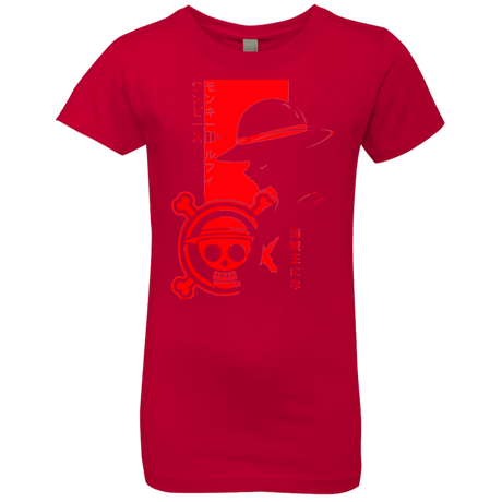 T-Shirts Red / YXS Profile - Pirate King Girls Premium T-Shirt