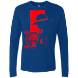 T-Shirts Royal / Small Profile - Pirate King Men's Premium Long Sleeve