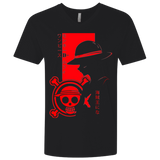 T-Shirts Black / X-Small Profile - Pirate King Men's Premium V-Neck