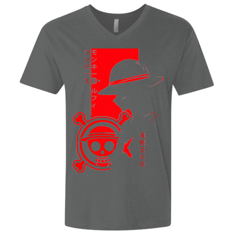 T-Shirts Heavy Metal / X-Small Profile - Pirate King Men's Premium V-Neck