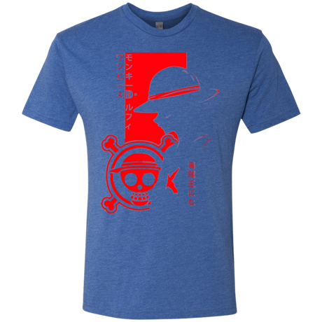 T-Shirts Vintage Royal / Small Profile - Pirate King Men's Triblend T-Shirt