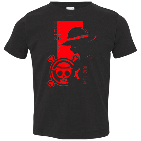 T-Shirts Black / 2T Profile - Pirate King Toddler Premium T-Shirt