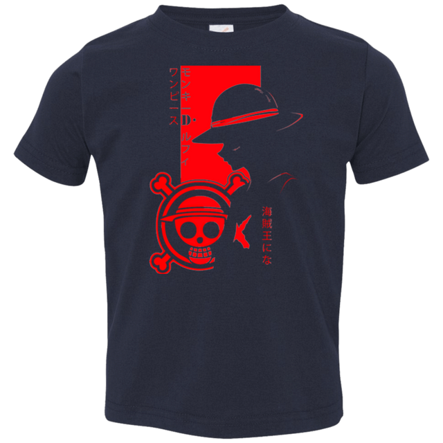 T-Shirts Navy / 2T Profile - Pirate King Toddler Premium T-Shirt
