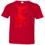 T-Shirts Red / 2T Profile - Pirate King Toddler Premium T-Shirt