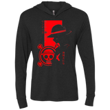 T-Shirts Vintage Black / X-Small Profile - Pirate King Triblend Long Sleeve Hoodie Tee