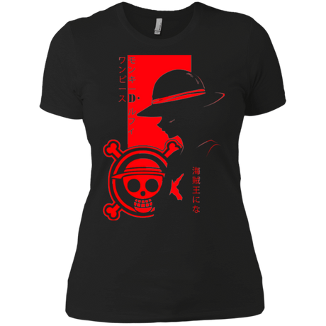 T-Shirts Black / X-Small Profile - Pirate King Women's Premium T-Shirt