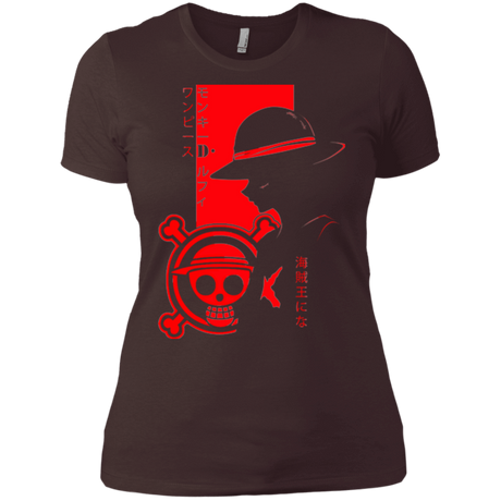 T-Shirts Dark Chocolate / X-Small Profile - Pirate King Women's Premium T-Shirt