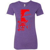 T-Shirts Purple Rush / Small Profile - Pirate King Women's Triblend T-Shirt