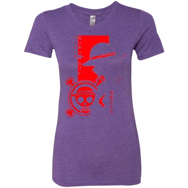 T-Shirts Purple Rush / Small Profile - Pirate King Women's Triblend T-Shirt