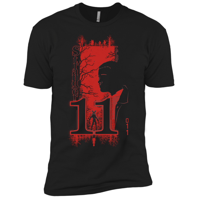 T-Shirts Black / YXS Profile-Stranger Things 11 Boys Premium T-Shirt