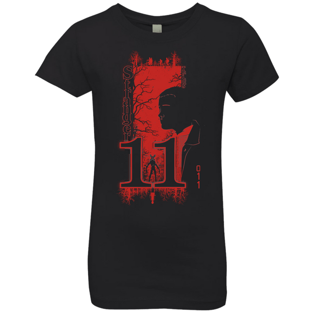 T-Shirts Black / YXS Profile-Stranger Things 11 Girls Premium T-Shirt