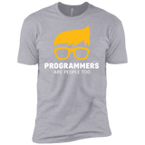 T-Shirts Heather Grey / YXS Programmers Are People Too Boys Premium T-Shirt