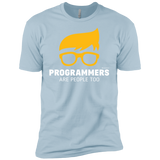T-Shirts Light Blue / YXS Programmers Are People Too Boys Premium T-Shirt
