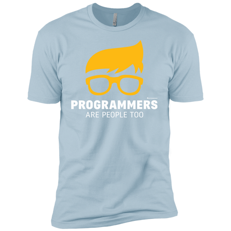 T-Shirts Light Blue / YXS Programmers Are People Too Boys Premium T-Shirt
