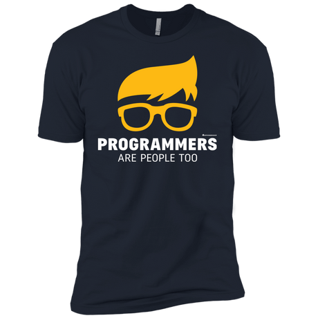 T-Shirts Midnight Navy / YXS Programmers Are People Too Boys Premium T-Shirt